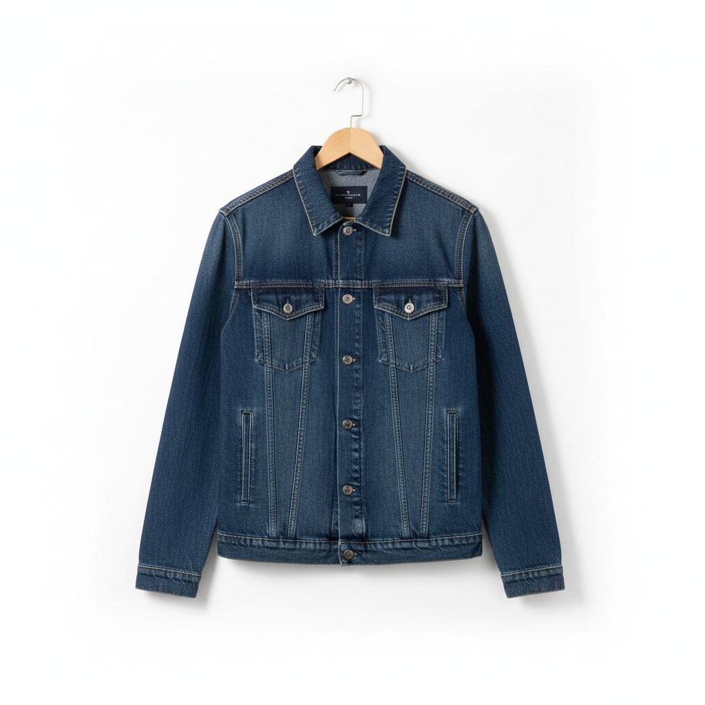 Vintage Wash Denim Jacket